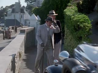 1. poirot of agatha christie. danger in the house on the outskirts. part 1 (england. detective. 1990)