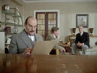 7. agatha christie's poirot. the key to the puzzle (england. detective. 1991)