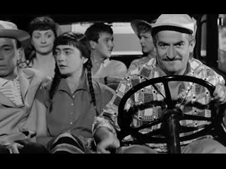 taxi, trailer and bullfight (france. comedy. crime. 1958)