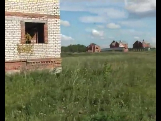 at an abandoned construction site